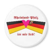 I Love Rheinland-Pfalz ist mir lieb magnets by Vexillophile I Love Rheinland-Pfalz ist mir lieb magnets