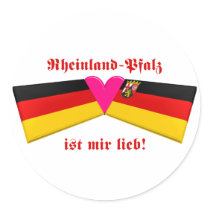 I Love Rheinland-Pfalz ist mir lieb stickers by Vexillophile I Love Rheinland-Pfalz ist mir lieb stickers