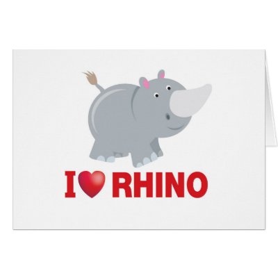 Rhino In Love