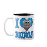 I Love rhinos Mug
