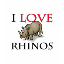 I Love Rhinos t-shirts by tshirtshirts I Love Rhinos t-shirts