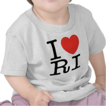 I LOVE RHODE ISLAND 2 T SHIRTS