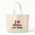 I love Rhythm and Blues heart custom personalized bags by funnycustomtshirts I love Rhythm and Blues heart custom personalized bags