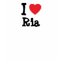 I love Ria heart T-Shirt