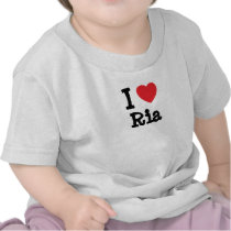 I love Ria heart T-Shirt
