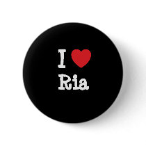 I love Ria heart T-Shirt buttons by funnycustomtshirts I love Ria heart T-Shirt buttons