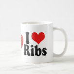 I Love Ribs Coffee Mug