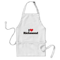 I Love Richmond aprons by visualnewbie I Love Richmond aprons