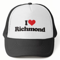 I Love Richmond Mesh Hats