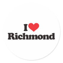 I Love Richmond stickers by visualnewbie I Love Richmond stickers