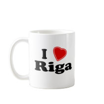 I Love Riga mugs