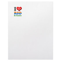 I Love Rio de Janeiro, Brazil The Wonderful City letterhead by minarts I Love Rio de Janeiro, Brazil The Wonderful City letterhead
