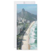 I Love Rio de Janeiro Custom Rack Card