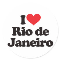 I Love Rio de Janeiro stickers by visualnewbie I Love Rio de Janeiro stickers