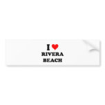 I Love Rivera Beach Florida Bumper Sticker