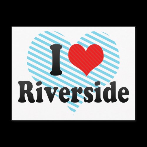 I Love Riverside Post Cards