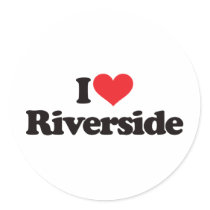 I Love Riverside stickers by visualnewbie I Love Riverside stickers