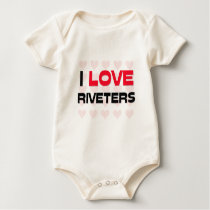 I LOVE RIVETERS t-shirts