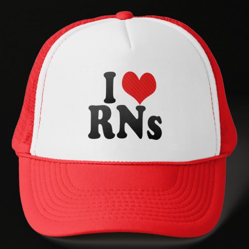 I Love RNs Hats