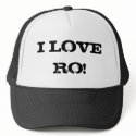 I LOVE RO! hats by BIGRO512 I LOVE RO! hats