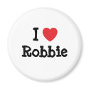 I love Robbie heart T-Shirt magnets by funnycustomtshirts I love Robbie heart T-Shirt magnets