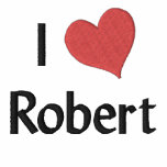 I Love Robert Embroidered Shirt