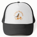 I Love Robins hats