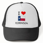I Love Robinson Texas hats