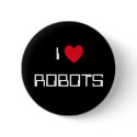 I Love Robots button