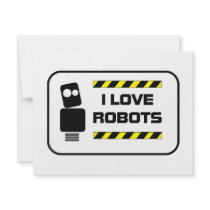 I Love Robots invitations by TheCrewDesigns I Love Robots invitations