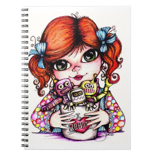 I LOVE ROBOTS! Notebook