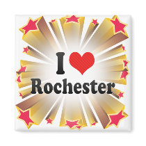 I Love Rochester Magnet
