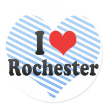 I Love Rochester Sticker
