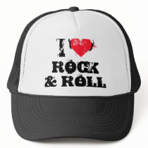 I love rock and roll hats