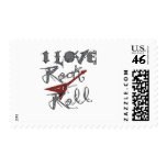 I love Rock and Roll postage
