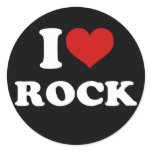 I Love Rock Stickers