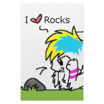 I love Rocks Stationery