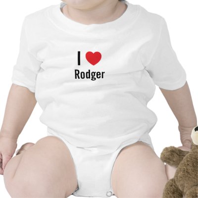 I love Rodger T Shirt by