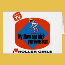 I Love Roller Girls cards