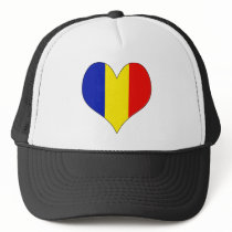 I Love Romania Trucker Hats