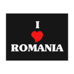 I Love Romania Postcard