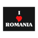 I Love Romania postcards