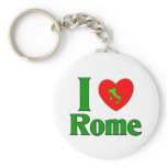 I Love Rome Italy Key Chain