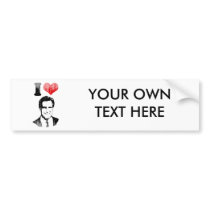 I LOVE ROMNEY 2012 BUMPER STICKERS