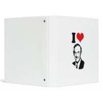 I LOVE RON PAUL 2012 VINYL BINDER