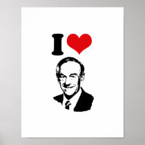 I LOVE RON PAUL 2012 POSTERS