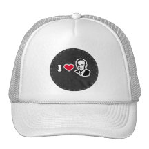 I LOVE RON PAUL TRUCKER HAT