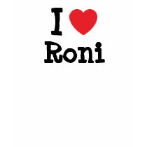 I love Roni heart T-Shirt by funnycustomtshirts I love Roni heart T-Shirt