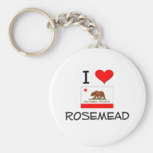 I Love ROSEMEAD California Key Chains
