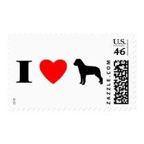 I Love Rottweilers Stamps